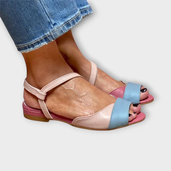 Roselina – Blokové podpatky v barvě