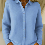 Maeve - Klasický pletený kardigan s knoflíky