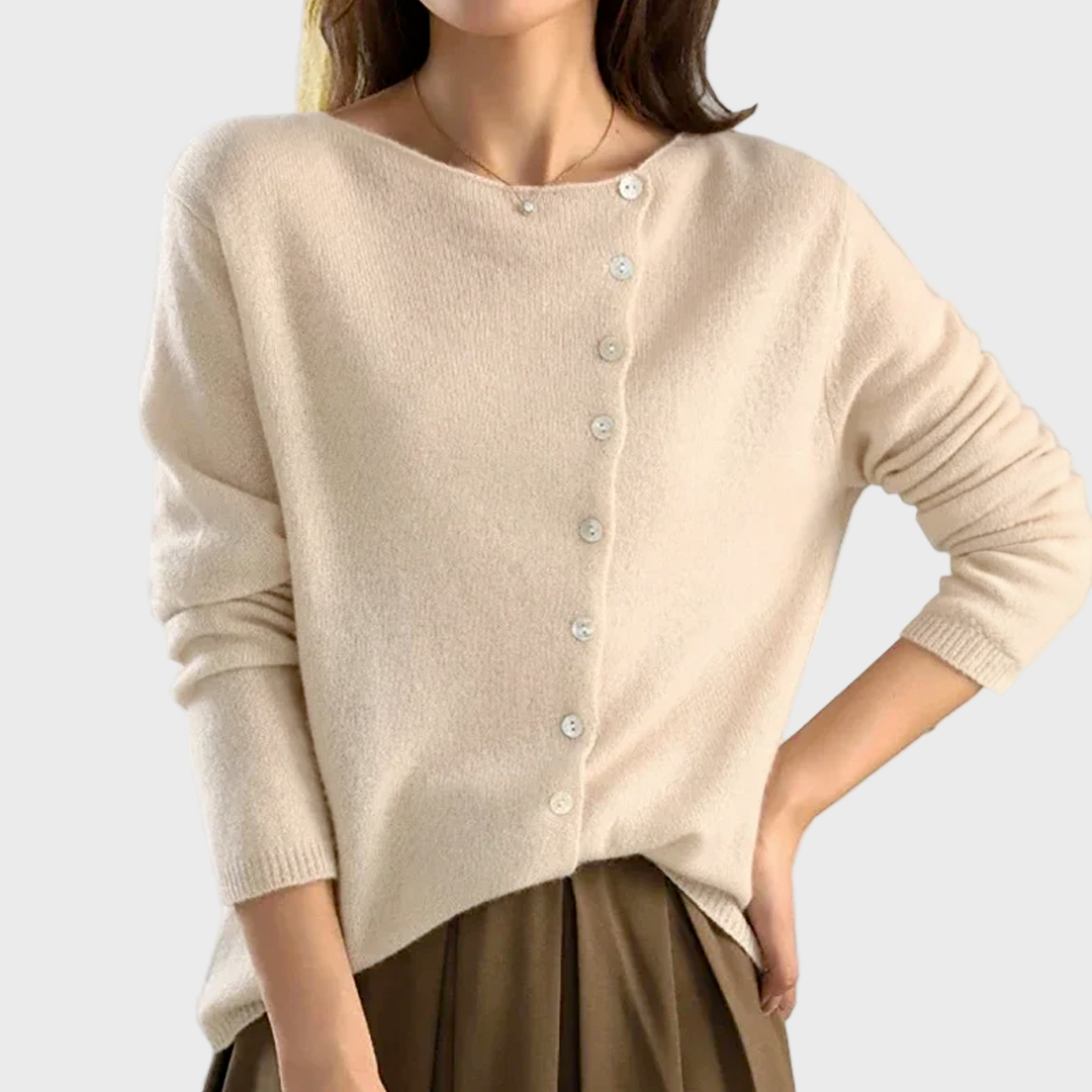 Elegantní pletený svetr