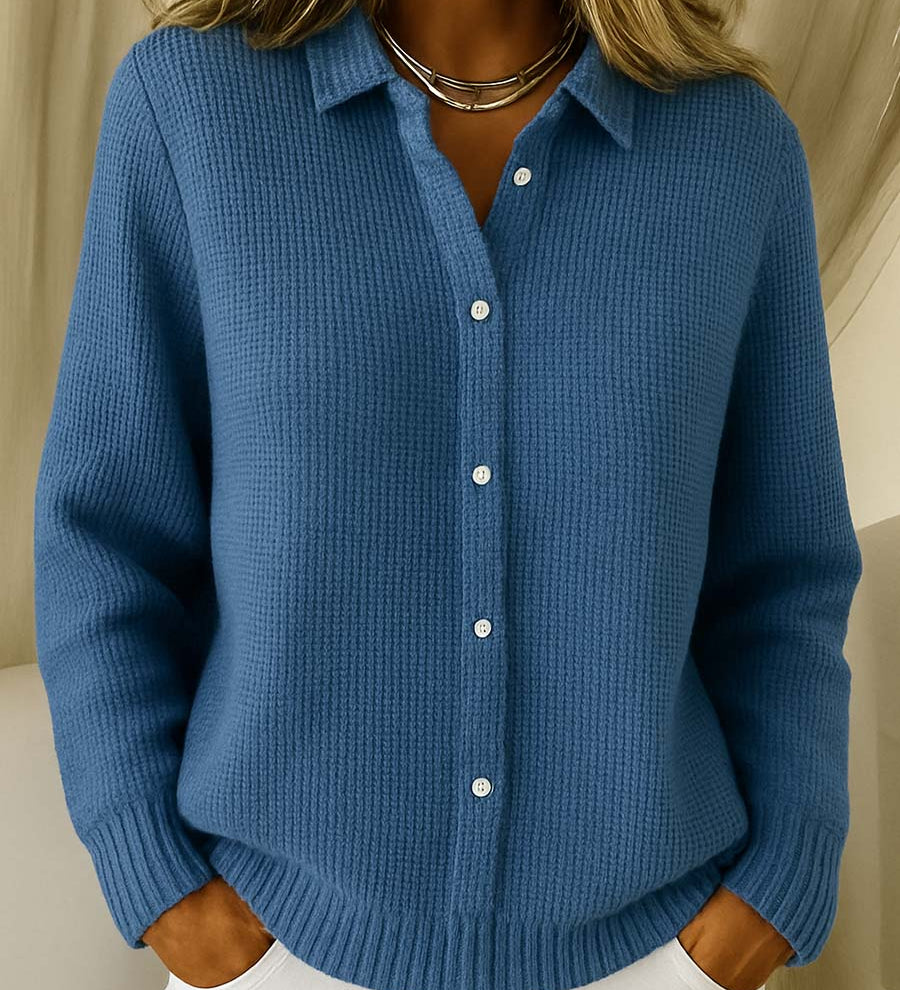 Maeve - Klasický pletený kardigan s knoflíky