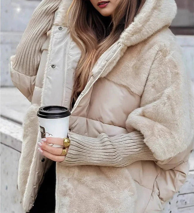 Lena – Stylová péřová bunda s kapucí