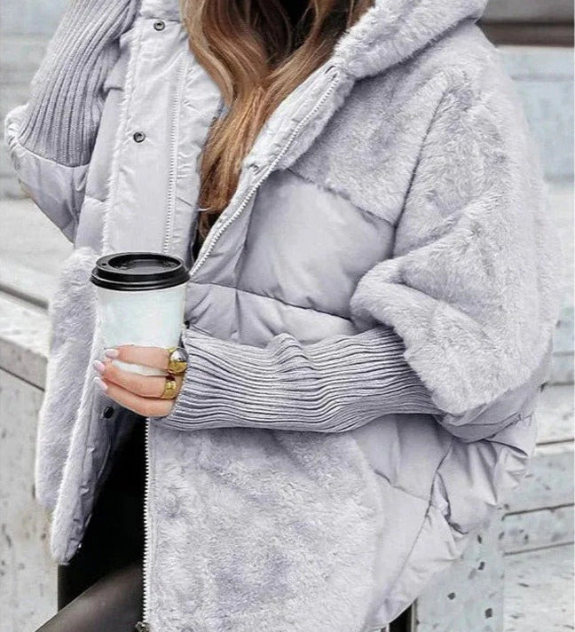 Lena – Stylová péřová bunda s kapucí