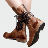 Alma – Vintage šněrovací boty
