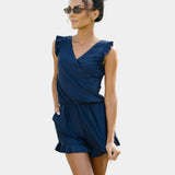 Bikini s volánky a podporou prsou