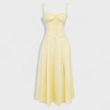 Kiana - Korzetové Midi Šaty