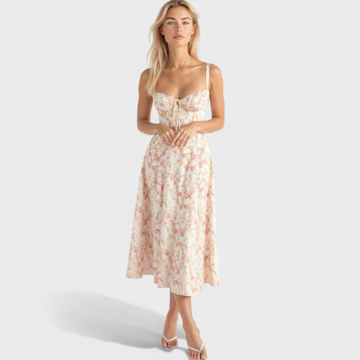 Kiana - Korzetové Midi Šaty