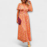 Elsie - Klasické šaty s V výstřihem