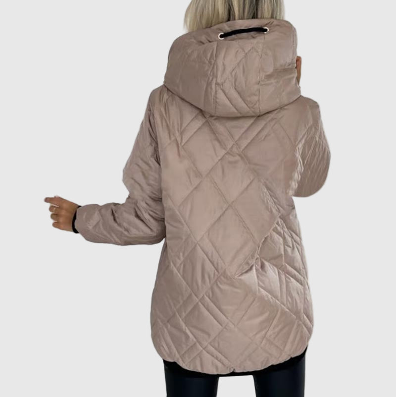 Jayne - Prošívaná Teplá a Elegantní Parka